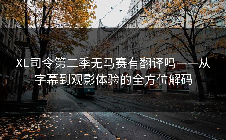 XL司令第二季无马赛有翻译吗——从字幕到观影体验的全方位解码 XL司令第二季无马赛有翻译吗——从字幕到观影体验的全方位解码